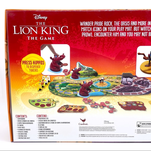 Disney The Lion King Children’s Board Game - Picture 6 of 9